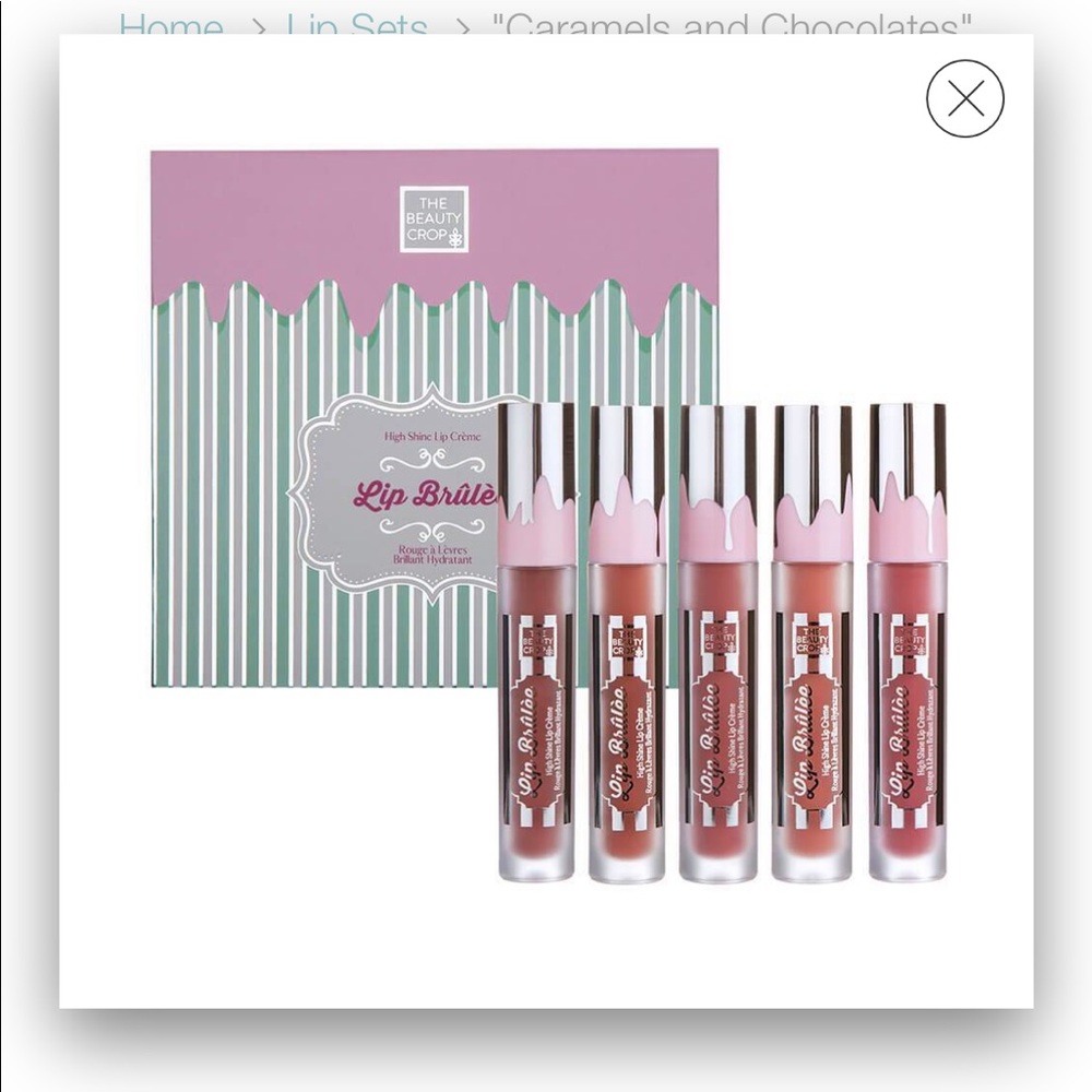 The Beauty Crop Lip Brûlée Set